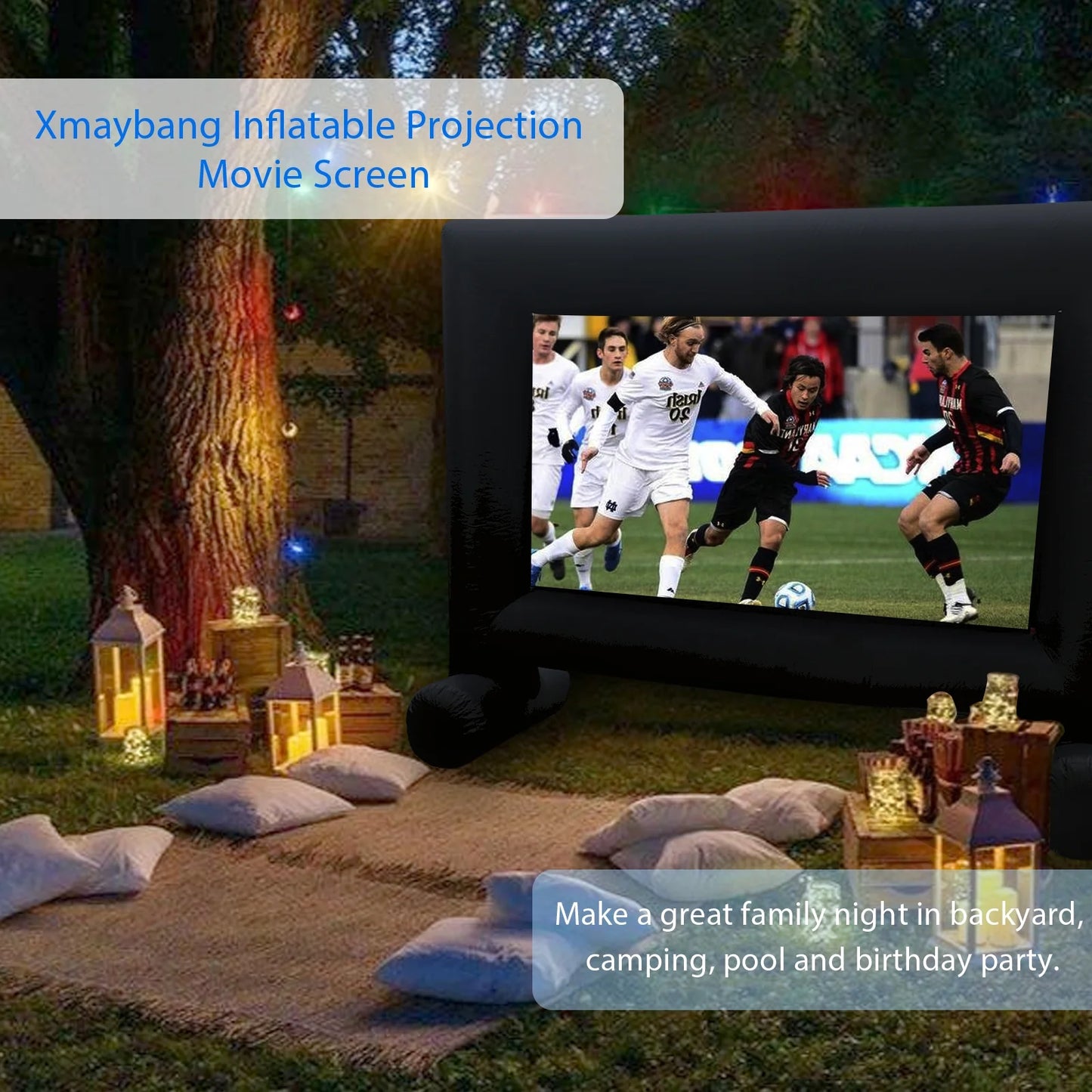 14Ft Inflatable Outdoor Projector Screen 